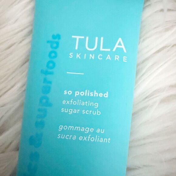 TULA | NIB Skincare So Polished Exfoliating Sugar Scrub  Exfoliator | 2.9 oz - Picture 12 of 15